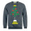 (Small) Space Invaders Christmas Jumper (Mens Grey) 1