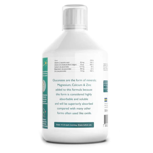 Swedish Nutra Cal-Mag Liquid Lemon 500ml 1