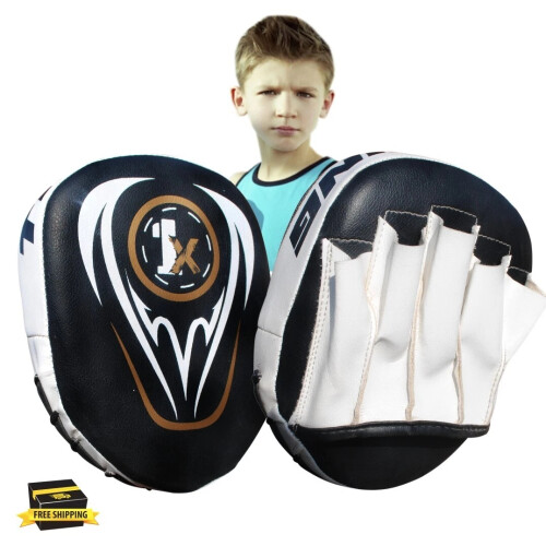 Hook Jab MMA Boxing kids Coaching Pads Muay Thai 1