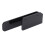 Acrylic Self Adhesive Towel Bar Black 10