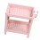 Freestanding Bathroom Organiser Pink 6
