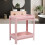 Freestanding Bathroom Organiser Pink 3