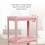 Freestanding Bathroom Organiser Pink 14