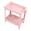 Freestanding Bathroom Organiser Pink 5