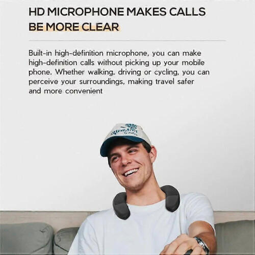 Professionele, Bluetooth-compatibele, lichtgewicht stereo nekbandluidspreker, draagbare surround-nekluidsprekers. 2