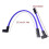 (Blue) Spark wire for Big Twin motorcycle 10mm red easy installation 3