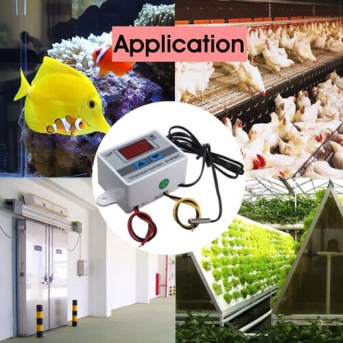 TEMPSA Ψηφιακός Θερμοστάτης Ρυθμιστής Θερμοκρασίας + Αισθητήρας 220V 10A 1