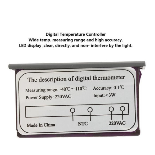 Ψηφιακός Ελεγκτής Θερμοκρασίας - TPM-900 - 220V - Υψηλή Ακρίβεια - Ευρύ Εύρος Μέτρησης 2