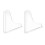 Acrylic Shower Corner Splash Guards 2 Pack 11