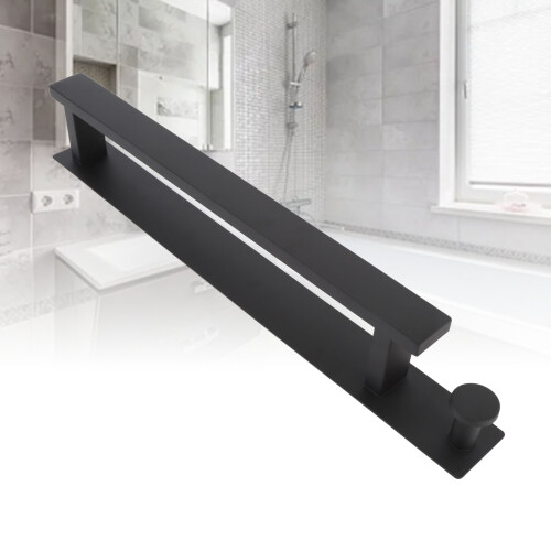 Wall Mounted Towel Rail with Side Hook 1
