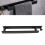 Wall Mounted Towel Rail with Side Hook 16