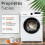 Επιτοίχια Ράφι Ρούχων, Επιτοίχιοι Γάντζοι, Ράφι Ρούχων με 5 Μεταλλικούς Γάντ 2