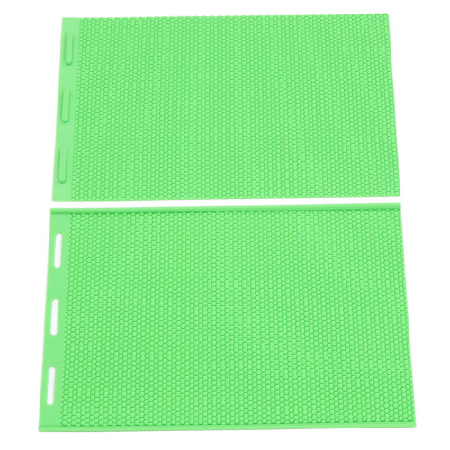 2PCS 5.4mm Silicone Beeswax Press Sheets Large 2