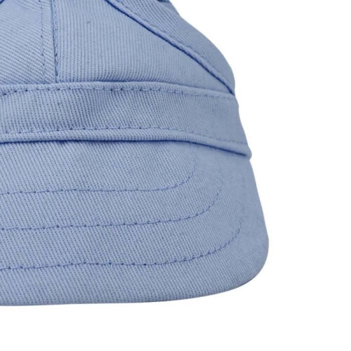 Dog/Cat Hat - Adjustable Striped Cap - Blue - UV Resistant - Breathable and Comfortable 2