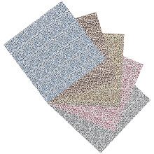 5Pièces Tissu Coton Doux Pour DIY Patchwork