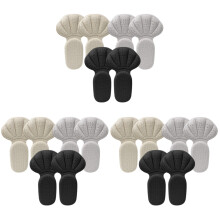 9Paires Protections Talons Adhésives En Tissu Pour Chaussures Femme