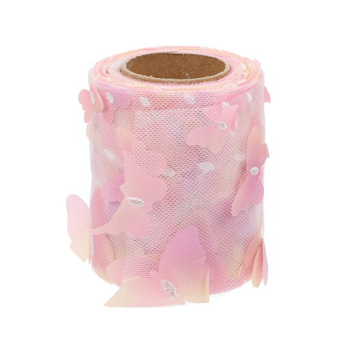 1Rouleau Craft Rose En Polyester Pour Couture Décoration DIY