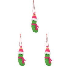 3Pièces Accessoire Suspendu Cartoon Banane En Tissu