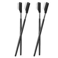 4Pièces Métal Cils Noir Séparateur Doux Et Résistant