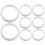 24Pièces Silicone Design Ergonomique Sportives 1