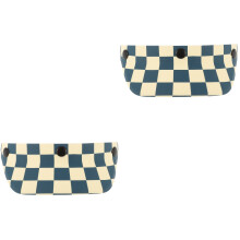 2Pièces Visière De Casque Extérieur Plaid Protection Uv