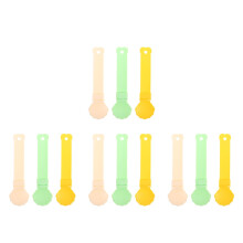 12Pièces Cuillères Distributeur Chat Portable En PP Coloré