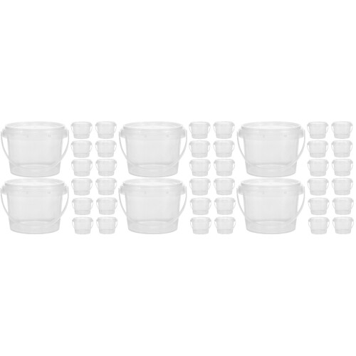 60Pièces Boîtes De En Transparentes Pour Stockage