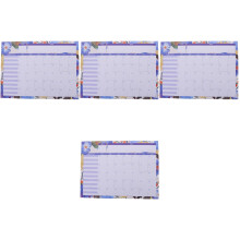 4Pièces Mensuel Planificateur Pratique