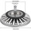 stainless steel 84mm sink strainer 2 pack 5