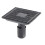 12cm Black Shower Drain Grille Set 18