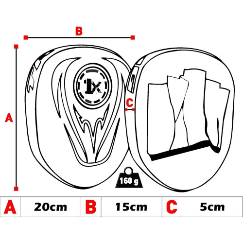 Punching Mitts Focus Pads kids Martial Arts 2