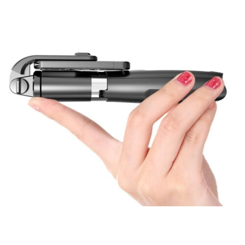 Selfie Stick - Τρίποδο Selfie Stick 3 σε 1, Ρυθμιζόμενο Μονόποδο Selfie Stick Bluetooth - Μαύρο 1
