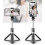 Selfie Stick - Τρίποδο Selfie Stick 3 σε 1, Ρυθμιζόμενο Μονόποδο Selfie Stick Bluetooth - Μαύρο 3