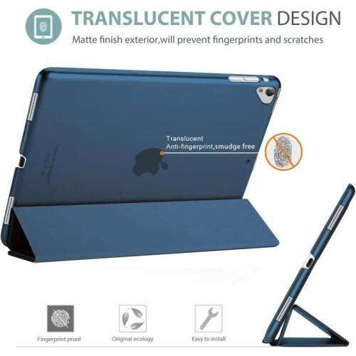 Θήκη για iPad Pro 12.9 2015-2017 - ProCase - Προστατευτική θήκη - Μπλε σκούρο - Ενηλίκων - Unisex 2