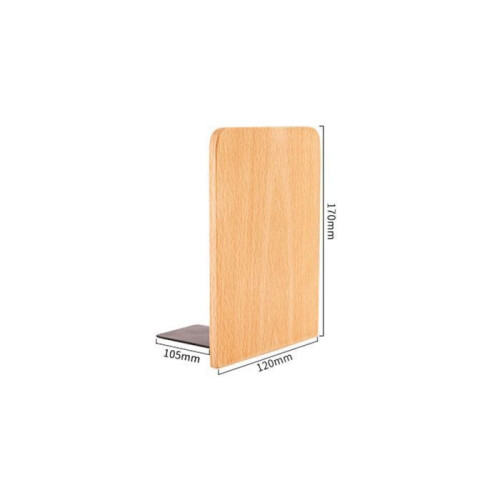 Pack of 2 bookends, bookends for shelves 1