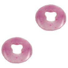 2Pièces Massage Tête Silicone Violet Pour Spa Salon