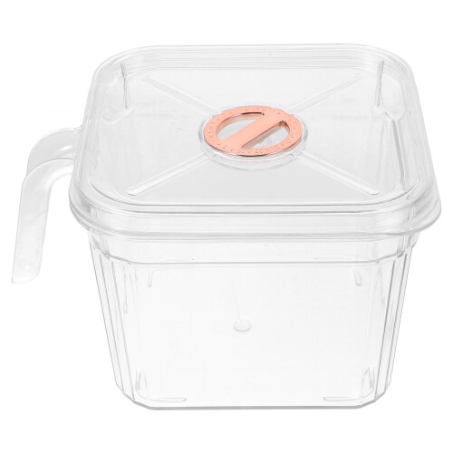 Mini Aquarium Transparent Avec Couvercle Pour