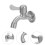 1Robinet Mural Extérieur En Inox, Simple, Design Moderne 6