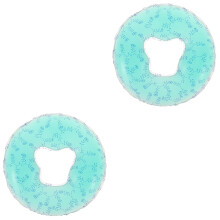 2Pièces Coussin Massage Silicone Vert Ergonomique Pour Table Spa Salon