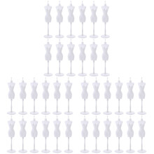 36Pièces Support Vêtements , Mannequin Miniature Enfant