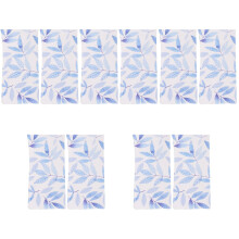 10Pièces Étuis Lunettes PU Colorés Fermeture Stockage Sûr
