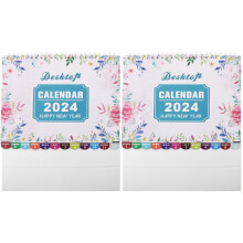 2Pièces Calendrier De Table Pratique