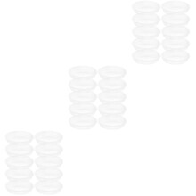 60Pièces Plateaux Drainage Plantes Transparent PP Longue Durée