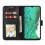 Samsung Galaxy A32 5G Case, PU Leather Wallet Book Protective Case, Black 3