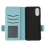Flip PU Leather Phone Case for Oppo A17 - Blue 2