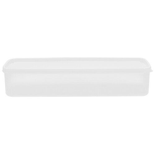 2Pcs Clear Bread Loaf Container Bread Box for Stylish Kitchen Counter