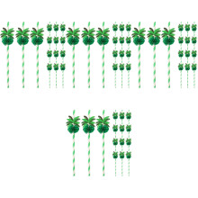 200Pcs Party Paper Green for Cocktails