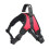 CHANGM Anti-Pull Dog Harness - Red - Stylish and Breathable Design 2