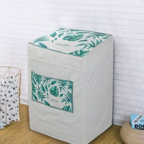 Dustproof protective cover - Linen fabric - White 1
