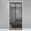 Automatically Closing Insect Screen for Doors and Windows, 120 x 220 cm - Black 4